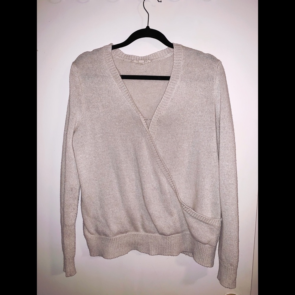 Open sweater